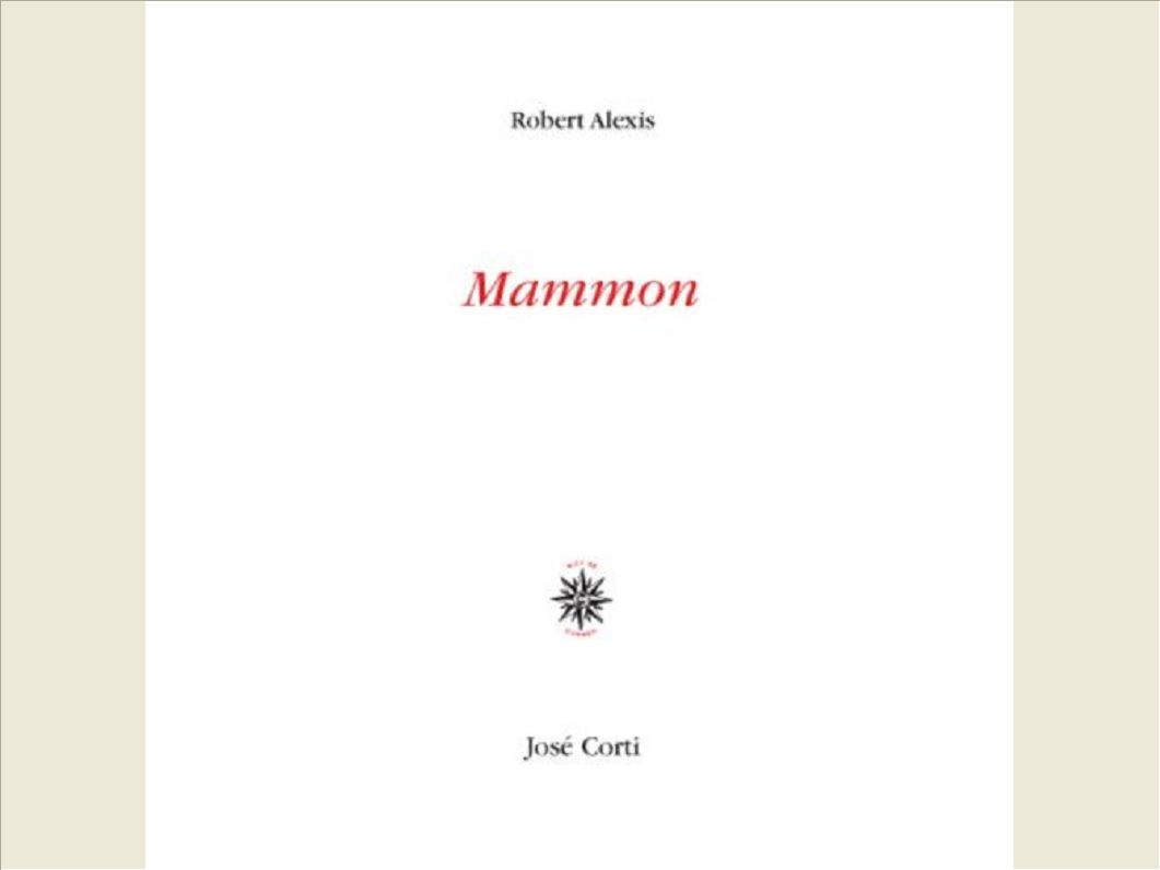 MAMMON