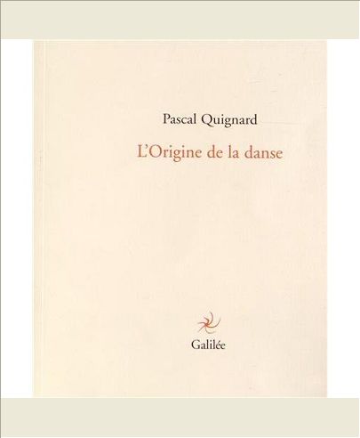 L'ORIGINE DE LA DANSE