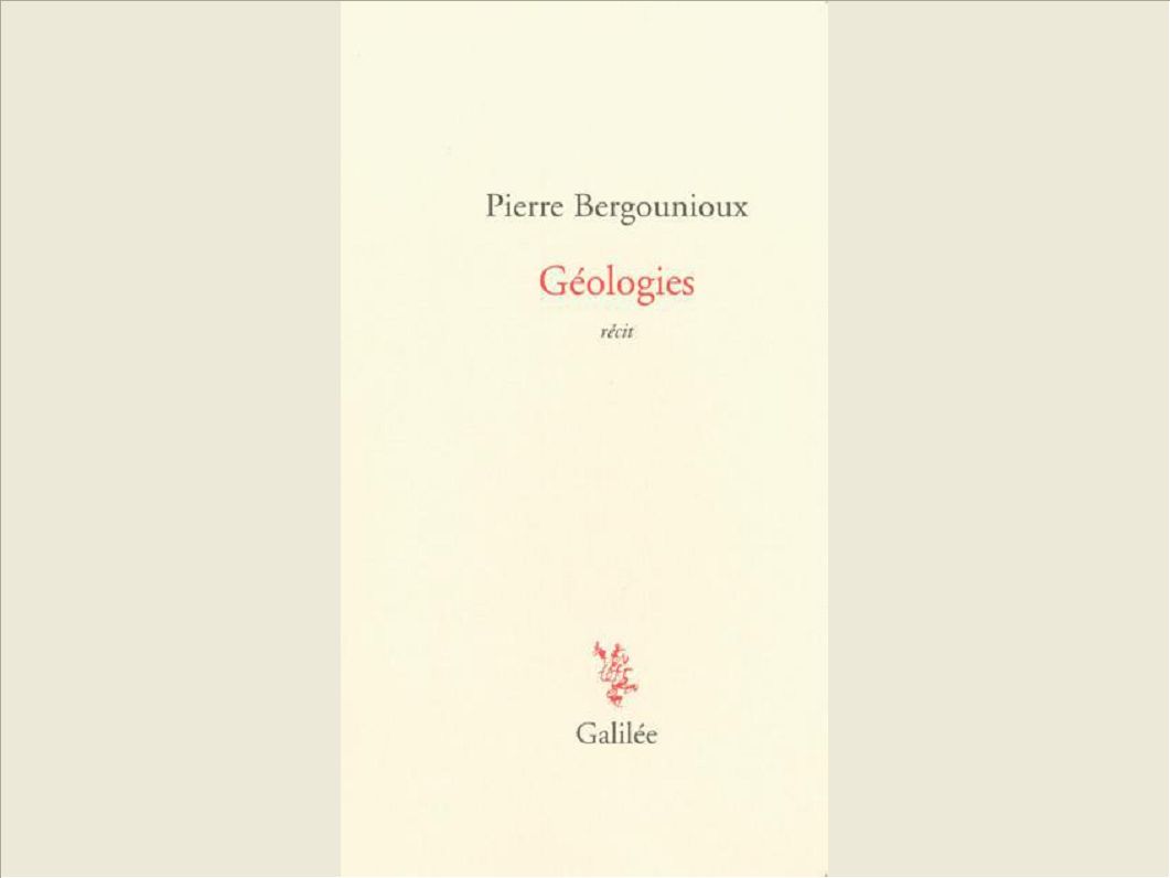 GEOLOGIES