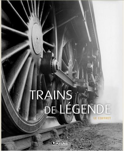 COFFRET TRAINS DE LEGENDE - TRAINS DE LUXE ET DE PRESTIGE - TRAINS D'EXCEPTION