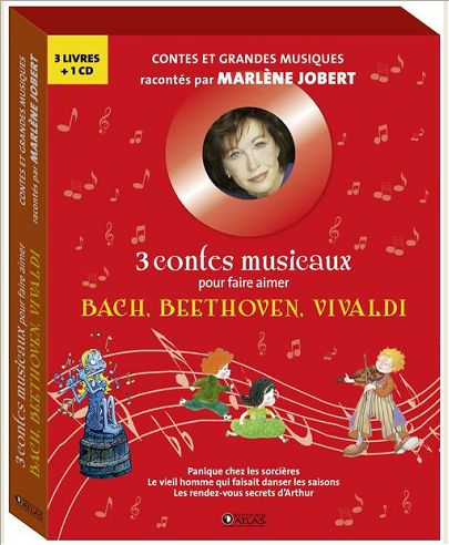 COFFRET 3 CONTES MUSICAUX - POUR FAIRE AIMER BACH, BEETHOVEN, VIVALDI