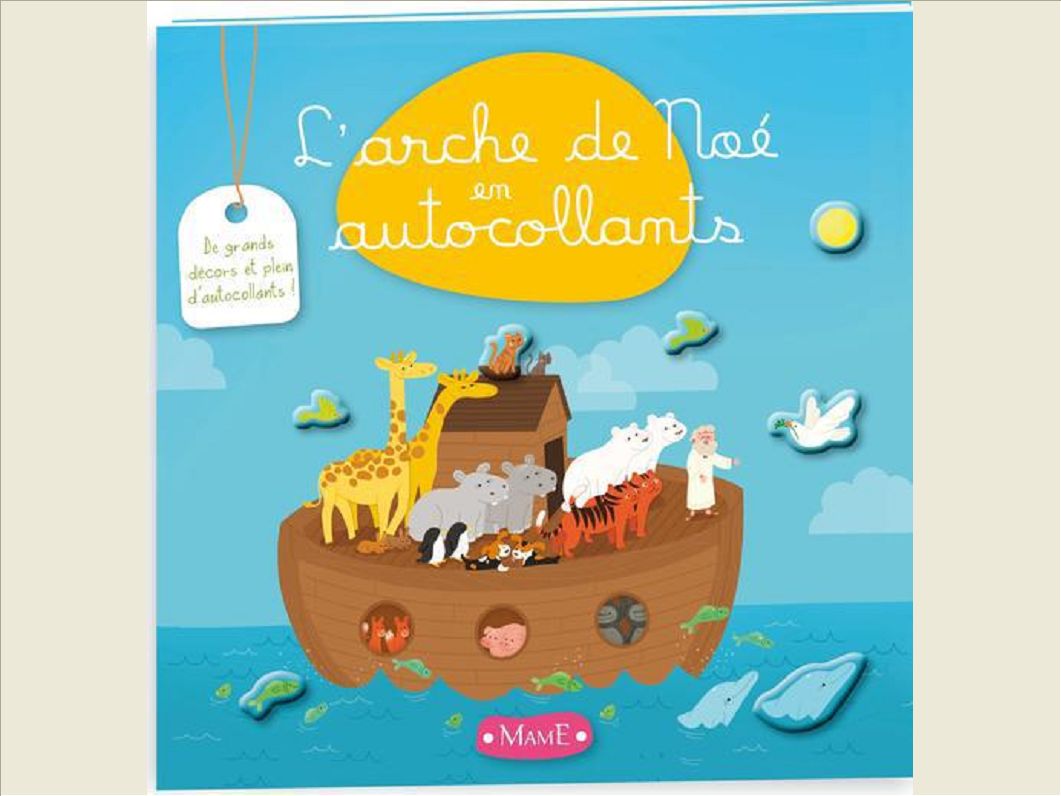 L'ARCHE DE NOE EN AUTOCOLLANTS