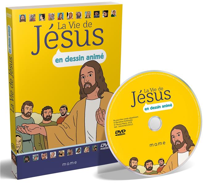 LA VIE DE JESUS EN DESSIN ANIME - DVD