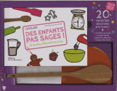 L'ATELIER DES ENFANTS PAS SAGES, COFFRET. 20 RECETTES GENIALES PAS A PAS