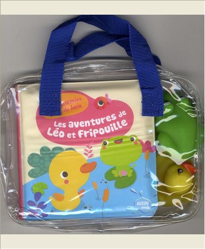 LES AVENTURES DE LEO ET FRIPOUILLE (COLL  MONPREMIER LIVRE DE BAIN )