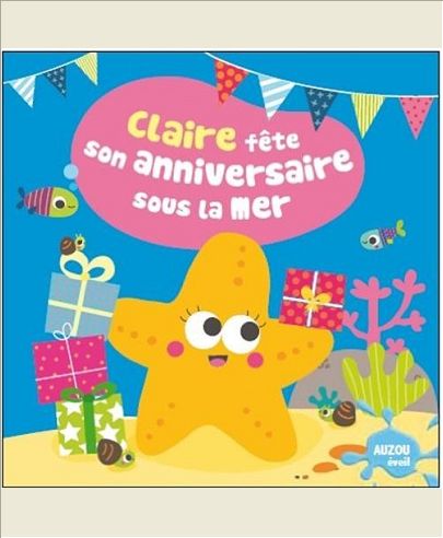 CLAIRE FETE SON ANNIVERSAIRE SOUS LA MER