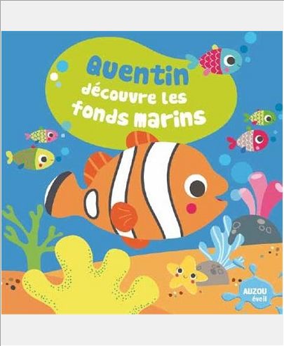 QUENTIN DECOUVRE LES FONDS MARINS (COLL. MON PREMIER LIVRE DE BAIN)