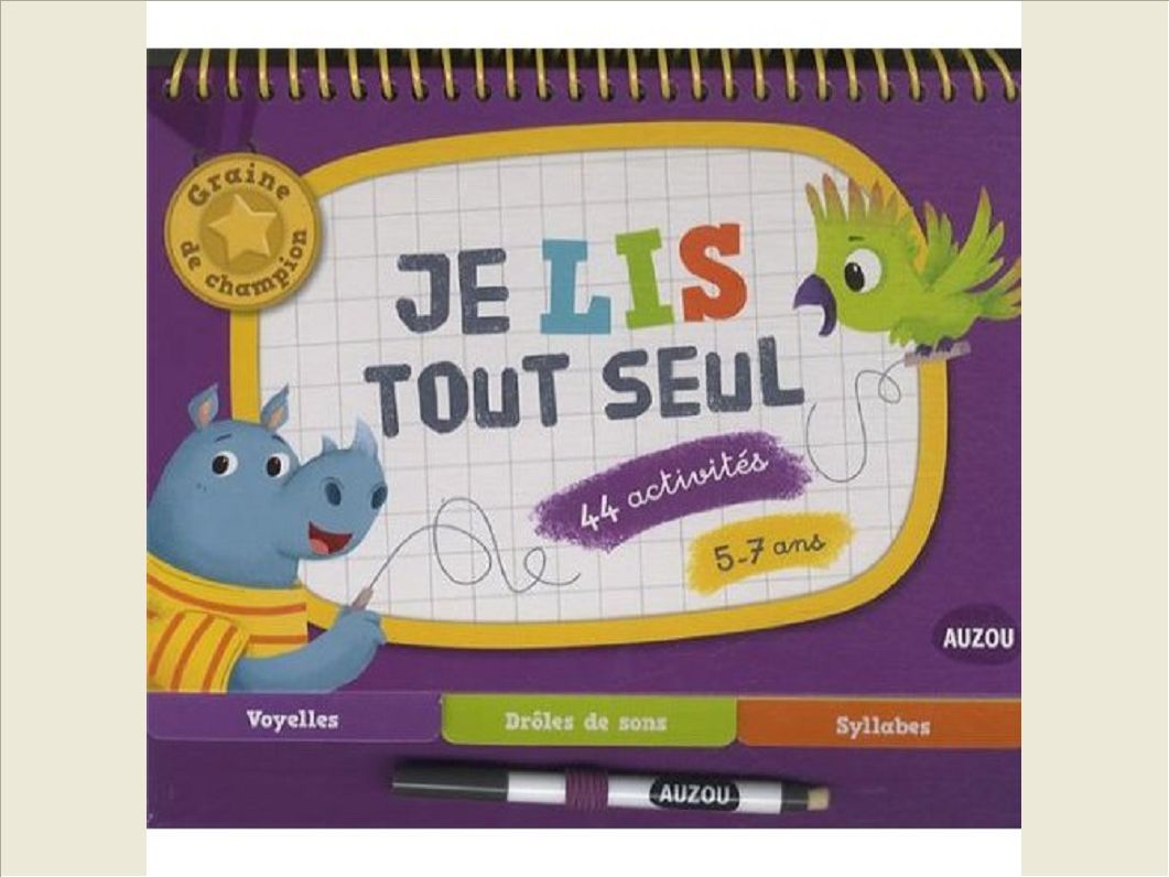 JE LIS TOUT SEUL (COLL. GRAINE DE CHAMPION)