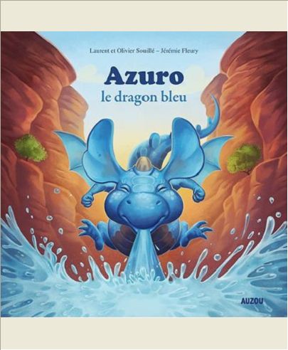 AZURO, LE DRAGON BLEU (GRAND FORMAT)