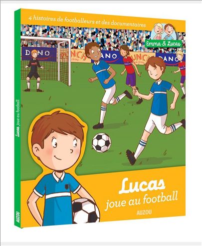 EMMA ET LUCAS - LUCAS JOUE AU FOOTBALL
