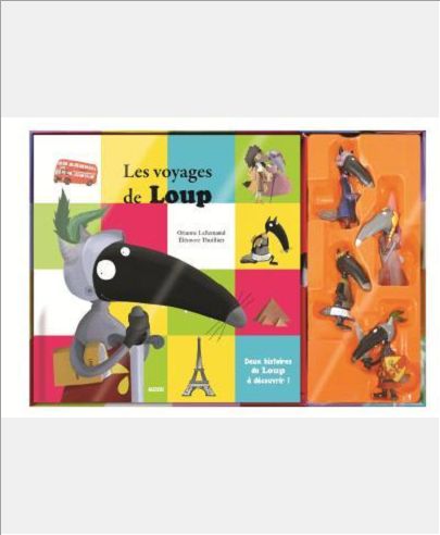 COFFRET LOUP + FIGURINES