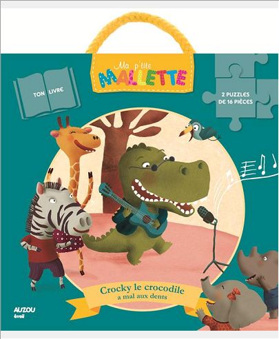 CROCKY LE CROCO A MAL AUX DENTS (COLL. MA PTITE MALLETTE)