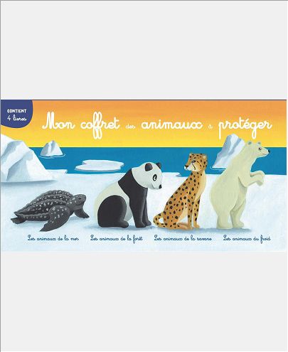 COFFRET DES ANIMAUX - LES ANIMAUX A PROTEGER