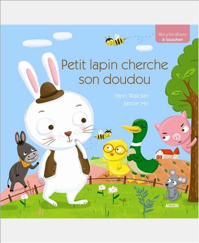PETIT LAPIN CHERCHE SON DOUDOU (COLL MES P'TITS ALBUMS A TOUCHER)