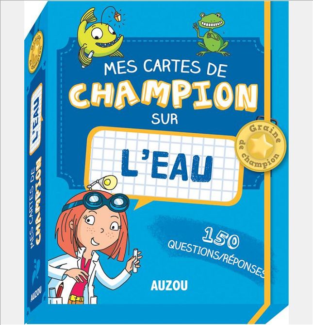 MES CARTES DE CHAMPION SUR L'EAU