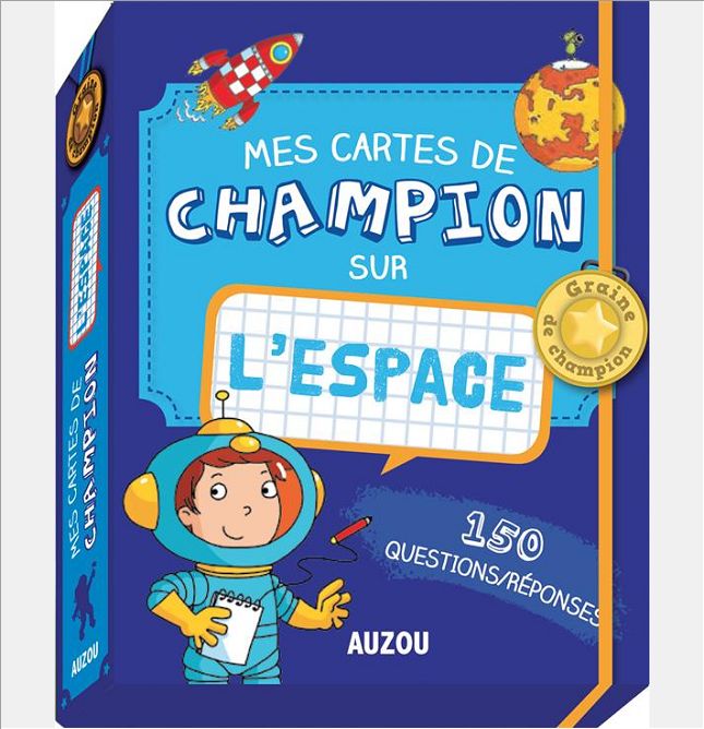 MES CARTES DE CHAMPION SUR L'ESPACE