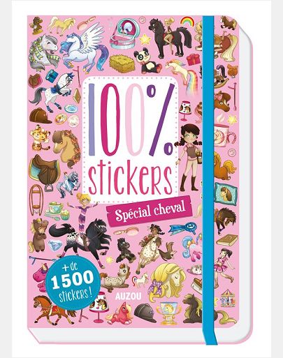 100 STICKERS - SPECIAL CHEVAL