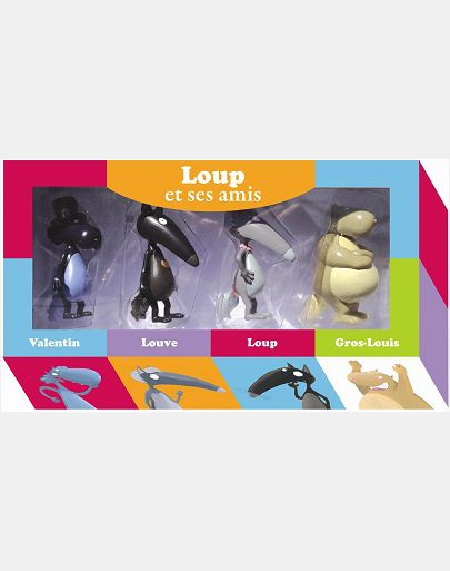 FIGURINES LOUP ET SES AMIS