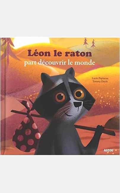 LEON LE RATON PART DECOUVRIR LE MONDE (GRAND FORMAT)