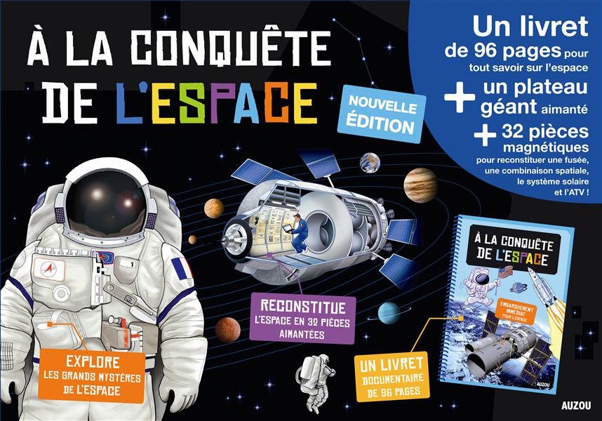 A LA CONQUETE DE L'ESPACE (COLL. MA PREMIERE BOITE A JOUER) - EDITION 2014