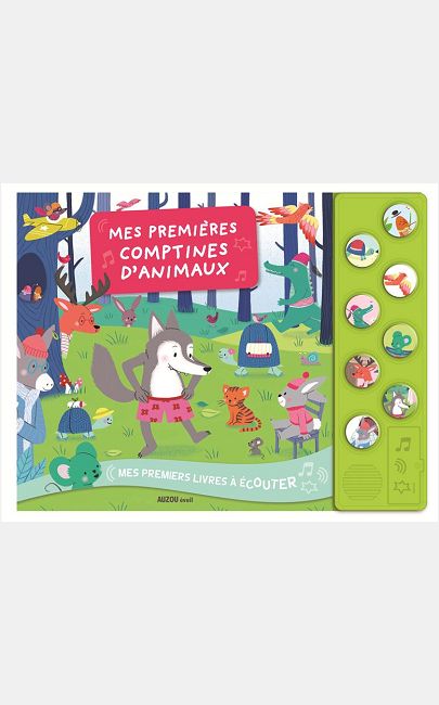 MES PREMIERS LIVRES A ECOUTER - MES PREMIERES COMPTINES D'ANIMAUX