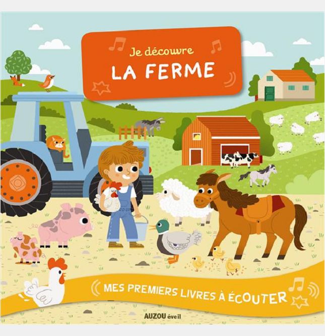 MES PREMIERS LIVRES A ECOUTER - JE DECOUVRE LA FERME