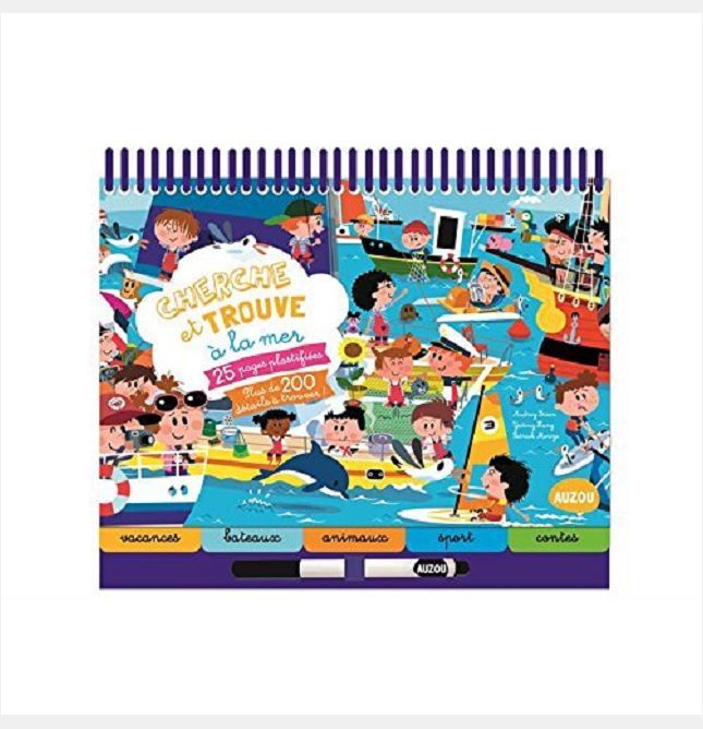 CHERCHE ET TROUVE A LA MER (COLL. BLOC-NOTES)