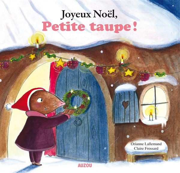 JOYEUX NOEL, PETITE TAUPE (GRAND FORMAT)