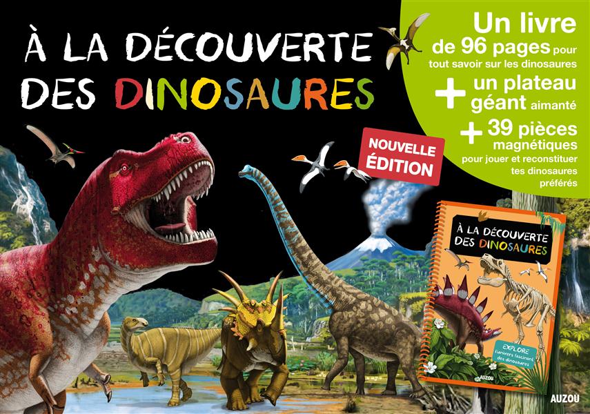 A LA DECOUVERTE DES DINOSAURES - EDITION 2015(COLL. MES PREMIERS COFFRETS D'APPR