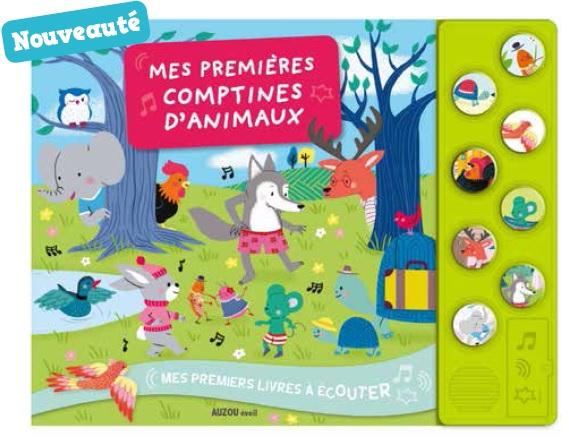 MES PREMIERS LIVRES A ECOUTER - MES PREMIERES COMPTINES D'ANIMAUX (NE)