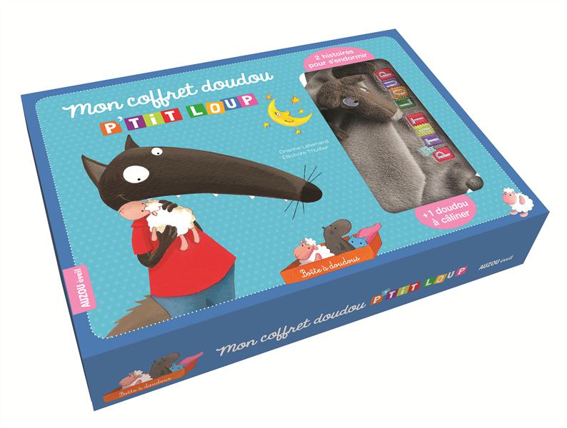 MON COFFRET DU SOIR AVEC P'TIT LOUP (UN LIVRE ET UN DOUDOU)