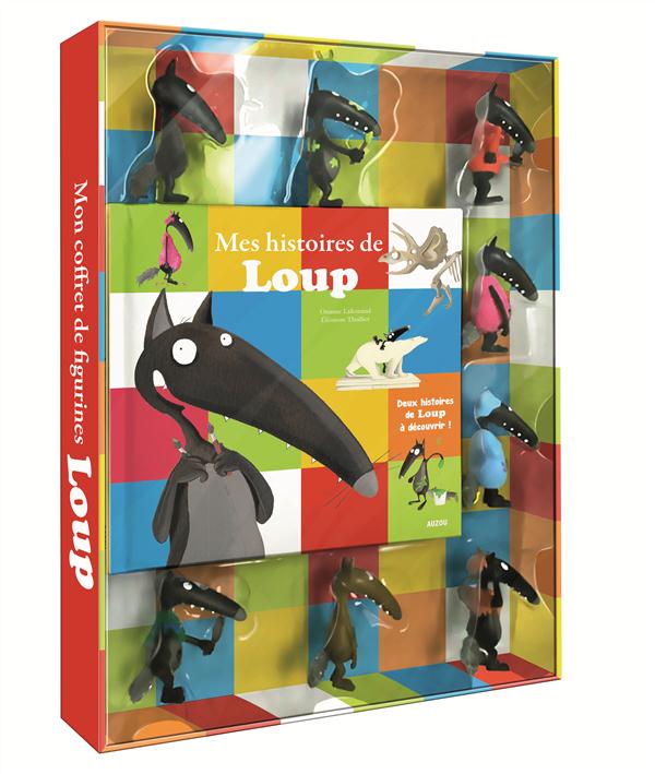 MON COFFRET DU LOUP 8 FIGURINES + 1 RECUEIL D'HISTOIRES