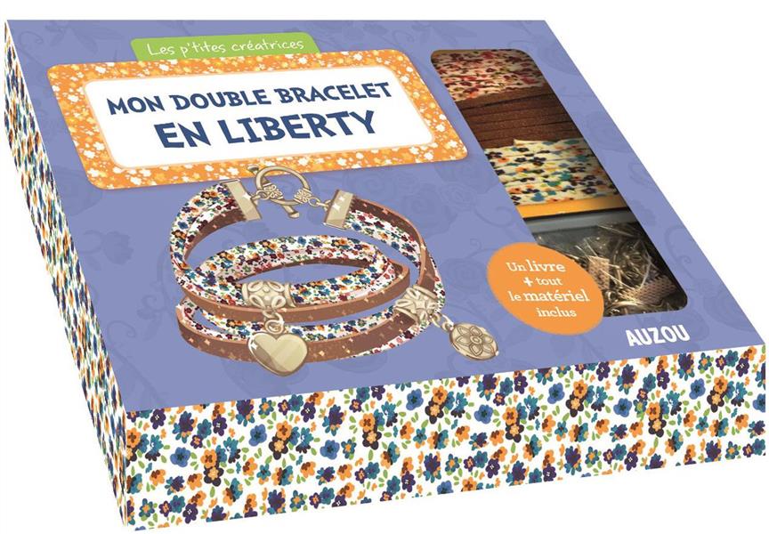 MON DOUBLE BRACELET EN LIBERTY