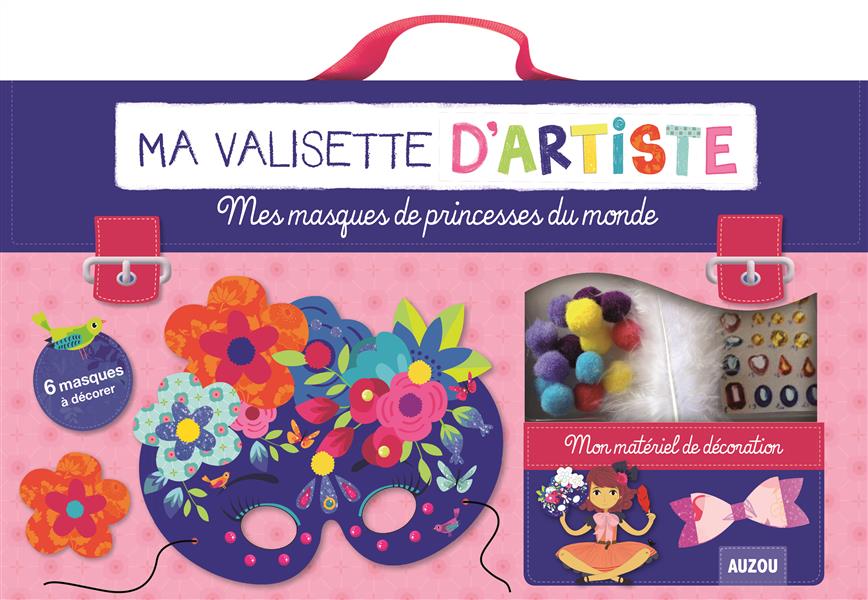 MES MASQUES DE PRINCESSES DU MONDE (COLL. MA VALISETTE D'ARTISTE)