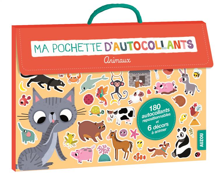 MA POCHETTE D'AUTOCOLLANTS - ANIMAUX (NOUVELLE ED) (COLL. MA POCHETTE D'ARTISTE)