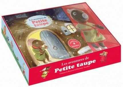 COFFRET PELUCHE PETITE TAUPE