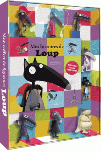 COFFRET LOUP 8 FIGURINES + RECUEIL (ARTISTE + VOYAGE)