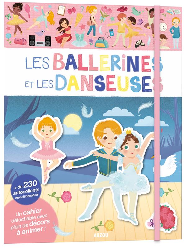 MES TOUT PREMIERS AUTOCOLLANTS - LES BALLERINES ET DANSEUSES - 180 AUTOCOLLANTS REPOSITIONNABLES ET