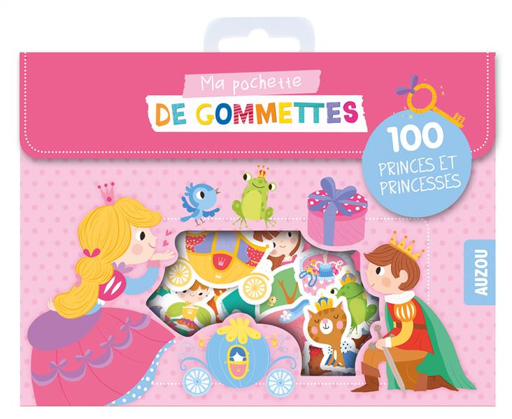 MA POCHETTE DE GOMMETTES -100 GOMMETTES P'TITES PRINCESSES - 100 P'TITES PRINCESSES