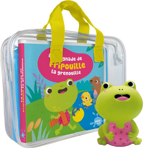 LA BAIGNADE DE FRIPOUILLE LA GRENOUILLE (COLL. MON PREMIER LIVRE DE BAIN)