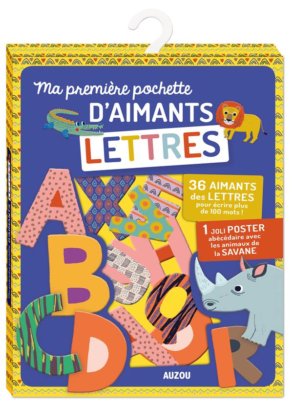 MA PREMIERE POCHETTE D'AIMANTS LETTRES