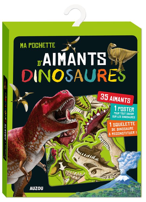 MA POCHETTE D'AIMANTS - DINOSAURES ( NOUVELLE EDITION)
