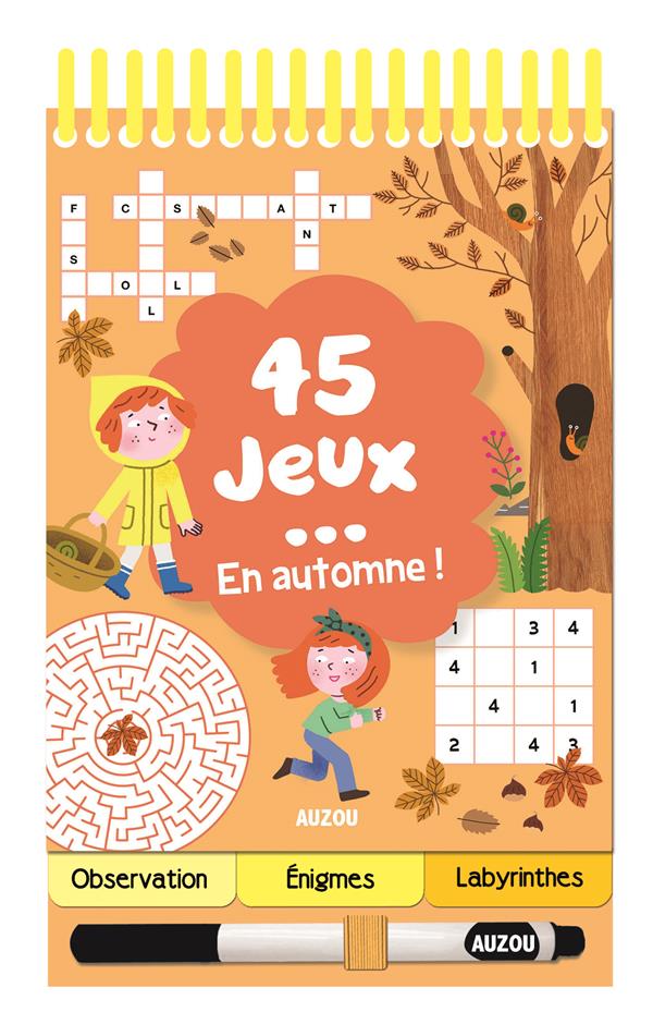 45 JEUX EN AUTOMNE !