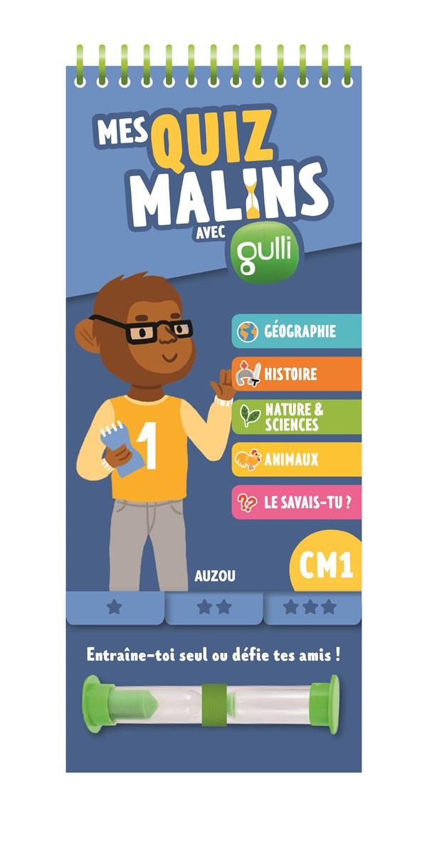 MES QUIZ MALINS AVEC GULLI - CM1