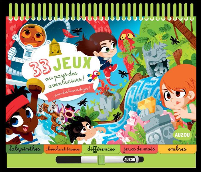 33 JEUX AU PAYS DES AVENTURIERS