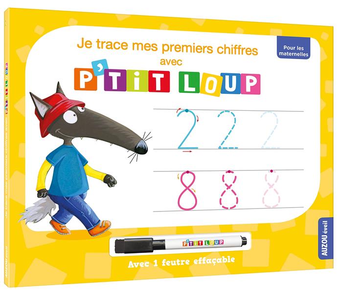 JE TRACE MES PREMIERS CHIFFRES AVEC P'TIT LOUP