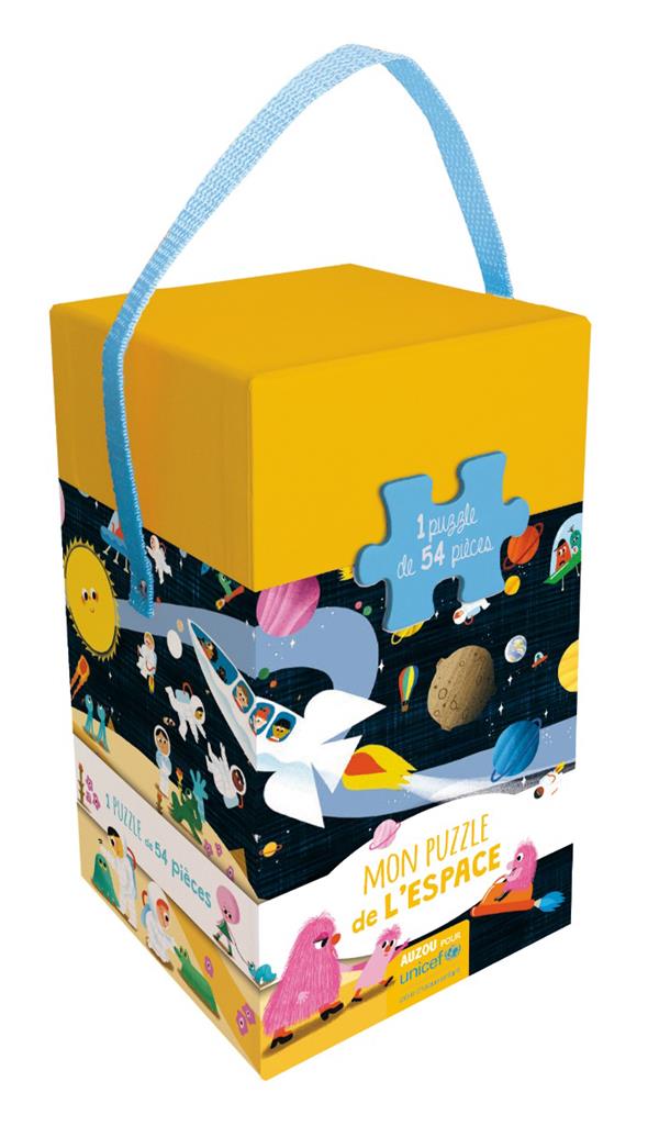 MON PUZZLE DE L'ESPACE - 1 PUZZLE DE 54 PIECES
