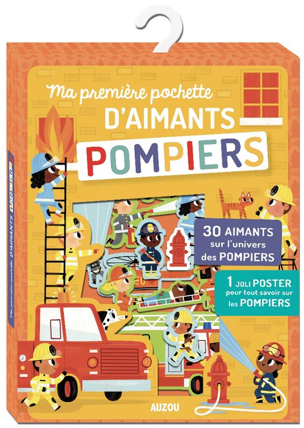 MA PREMIERE POCHETTE D'AIMANTS - POMPIERS