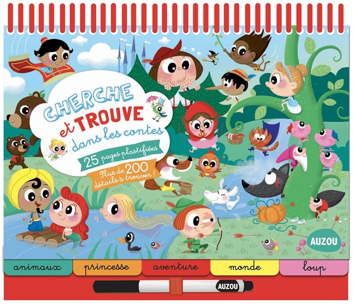 BLOC-NOTES - CHERCHE ET TROUVE DANS LES CONTES (NOUVELLE EDITION)