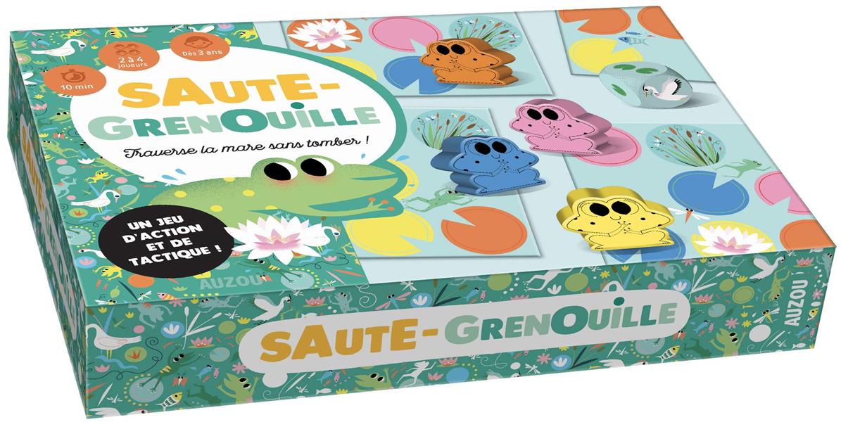 SAUTE-GRENOUILLE - TRAVERSE LA MARE SANS TOMBER !